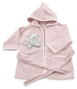 Accappatoio Italbaby 050 4000 371 SWEET Spugna Rosa