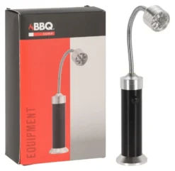 Accessorio barbecue 9 led batteria Bbq C83500900 Cromo satinato e Nero