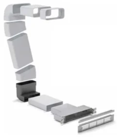 Accessorio cappa Airforce KTFOBH6F FRAME Kit installazione OnBoard H6