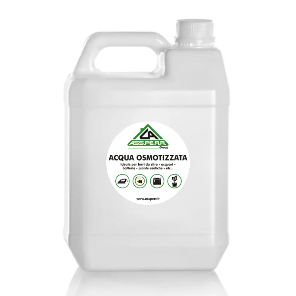 Acqua demineralizzata per ferro da stiro 5 litri