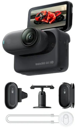 Action cam Insta360 935521 GO 3S Motorcycle In Helmet POV Bundle
