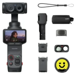 Action cam Insta360 935535 LUNA ULTRA Pack Content Creator Black