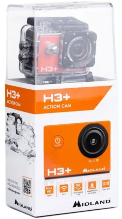 Action cam Midland C1235 01 H3+ Full Hd Orange