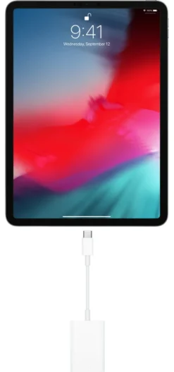Adattatore computer Apple MW653ZM A USB C a scheda SD White