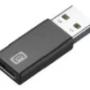 Adattatore computer Cellular Line USBC2ACARADAPTERK Car Adapter Black