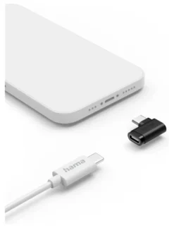 Adattatore computer Hama 00200359 USB C angolare Black