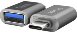 Adattatore computer Trust 26221 Calyx USB C to USB A Grey