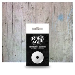 Adattatore 45 giri Rock on Wall 45T aluminum chainring Silver