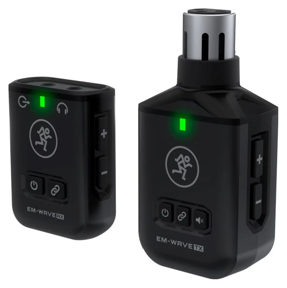 Adattatore microfono Mackie EM WAVE XLR EM SERIES Black