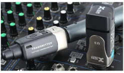 Adattatore microfono Xvive U3C Condeser Black e Gold