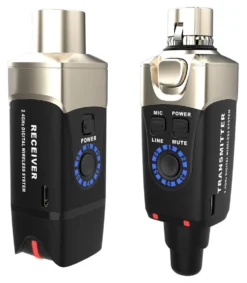 Adattatore microfono Xvive U3 Dynamic Black e Gold