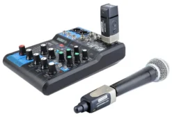 Adattatore microfono Xvive U3 Dynamic Black e Gold