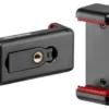 Adattatore smartphone Manfrotto MCLAMP PIXI Clamp Black e Red