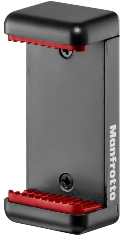 Adattatore smartphone Manfrotto MCLAMP PIXI Clamp Black e Red