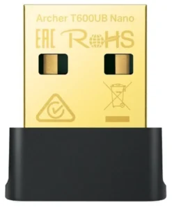 Adattatore Tp Link ARCHER AC600 T600UB Nano Black