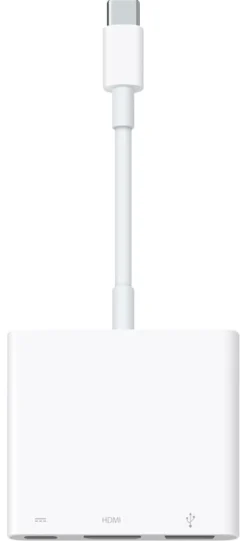 Adattatore video Apple MW5M3ZM A USB C ad AV digitale White