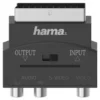 Adattatore video Hama 00205268 Scart a RCA Black
