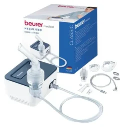 Aerosol Beurer 10351 MEDICAL IH 16 Grigio e Bianco
