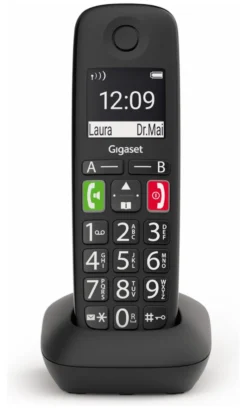 Aggiuntivo cordless Gigaset E SERIES E290Hx Black