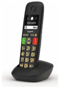 Aggiuntivo cordless Gigaset E SERIES E290Hx Black