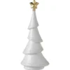 Albero di Natale in poliresina con finitura effetto pelle • 10 x 8 x h 25 cm - Noel En Cuir