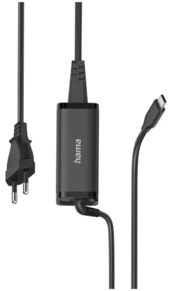 Alimentatore Hama 00200023 65W GaN Power Delivery Black