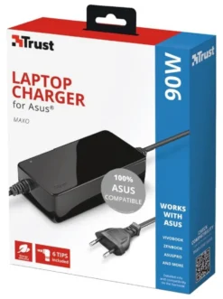 Alimentatore Trust 23390 MAXO Black