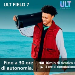 Altoparlante portatile Sony SRSULT70B.EU8 con ULT POWER SOUND