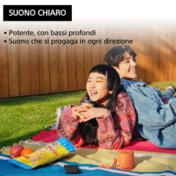 Altoparlante portatile Sony SRSXB100D Bluetooth con Extra Bass