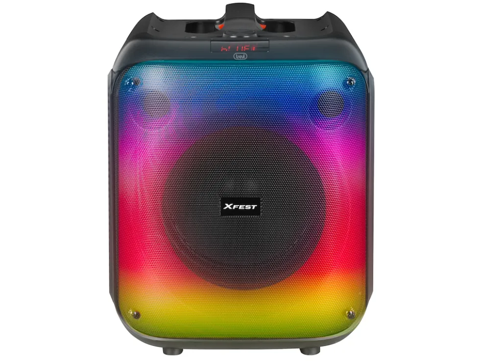 Altoparlante portatile Trevi XF 470 KB amplificato con funzione Karaoke