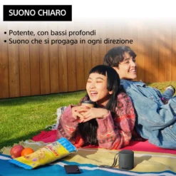 Altoparlante wireless Sony SRSXB100B.CE7 extra bass