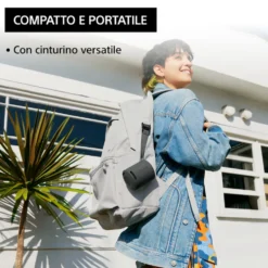 Altoparlante wireless Sony SRSXB100B.CE7 extra bass
