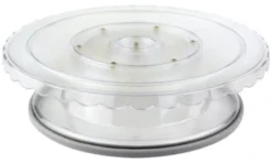 Alzata Ilsa 26830270PCV CRYSTAL torta girevole Trasparente