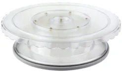 Alzata Ilsa 26830330PCV CRYSTAL torta girevole Trasparente