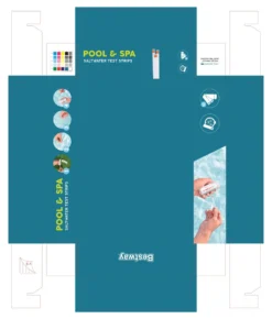 Analizzatore acqua piscina 25 strisce test cloratore di sale Bestway 5