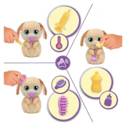 Animale Interattivo Imc Toys 923461 BABY PAWS Cucciolo Just Born Puppy