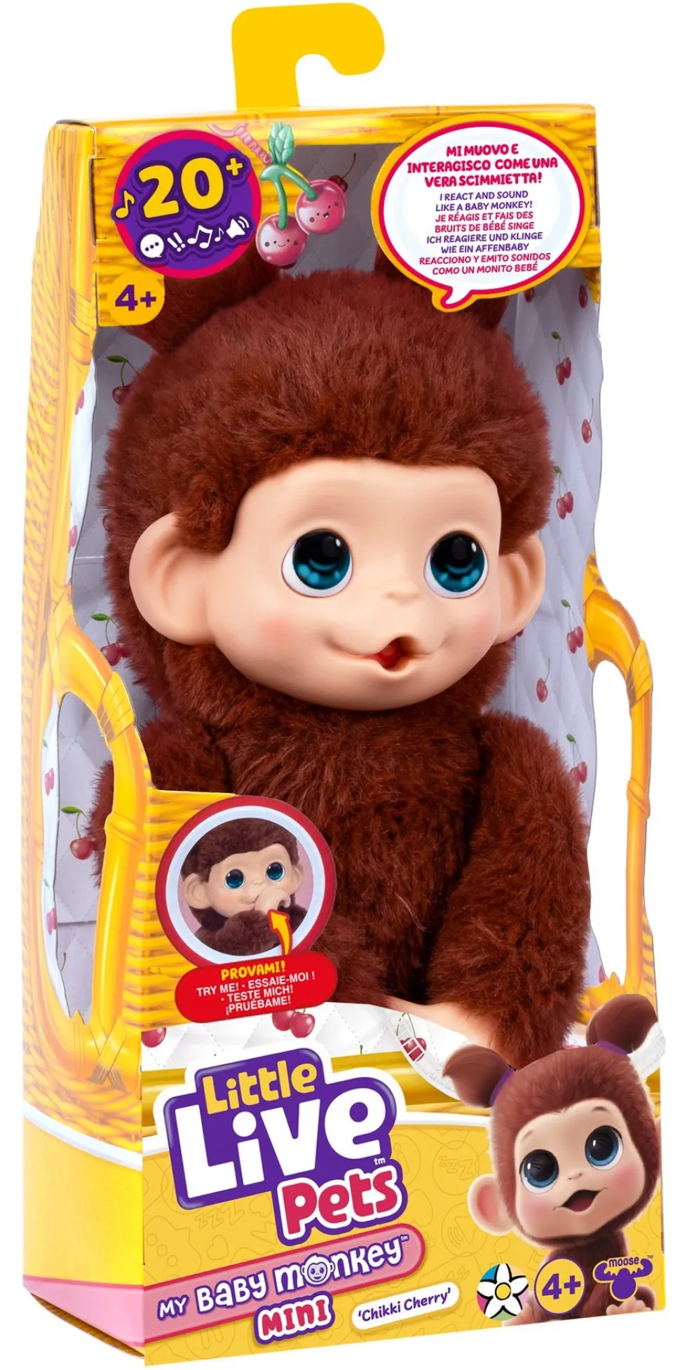 Animale Interattivo Rocco Giocattoli 20486311 LITTLE LIVE PETS Peluche