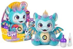 Animale Interattivo Rocco Giocattoli 20486319 LITTLE LIVE PETS Peluche