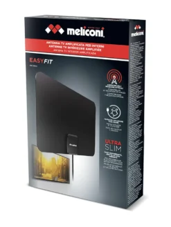 Antenna da interni Meliconi Easy Fit amplificata con filtri 4G/5G