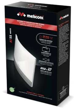 Antenna digitale terrestre Meliconi 881017 AT55 R1 USB White