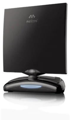 Antenna TV da interni Meliconi AT 49 R1 USB amplificata per DVB-T2 e 5G