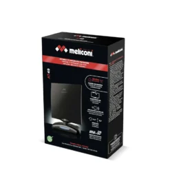 Antenna TV da interni Meliconi AT 49 R1 USB amplificata per DVB-T2 e 5G
