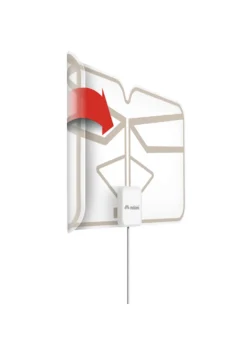Antenna TV da interni Meliconi Flexi ripiegabile e con filtri 4G/5G