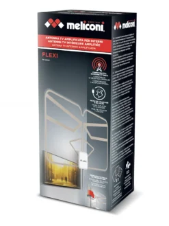 Antenna TV da interni Meliconi Flexi ripiegabile e con filtri 4G/5G