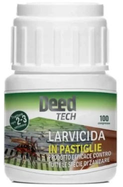 Antilarve zanzare Fito Deed Tech X635100 in compresse (100 cp)