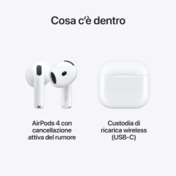 Apple Airpods 4 With Active Noise Cancellation