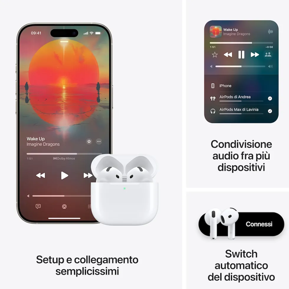 Apple Airpods 4 With Active Noise Cancellation