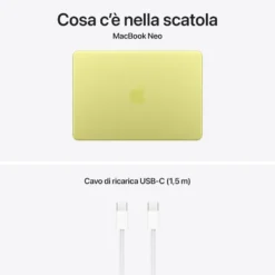 Apple Macbook Neo 13 A18 Pro 6 Core Cpu 5 Core Gpu 8Gb 256Gb Ssd Citrus