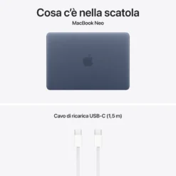 Apple Macbook Neo 13 A18 Pro 6 Core Cpu 5 Core Gpu 8Gb 256Gb Ssd Indigo