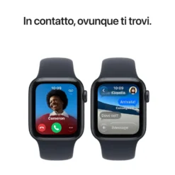 Apple Watch SE 3 GPS 40mm alluminio galassia con cinturino sport sabbia S/M